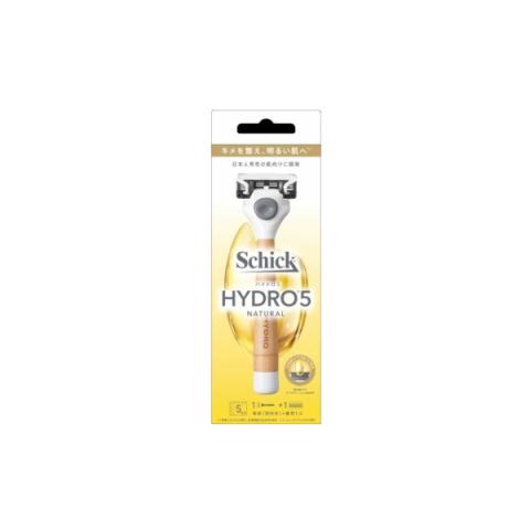 Schick - Support Hydro 5 Natural (avec Lame + 1 Lame de Rechange)...