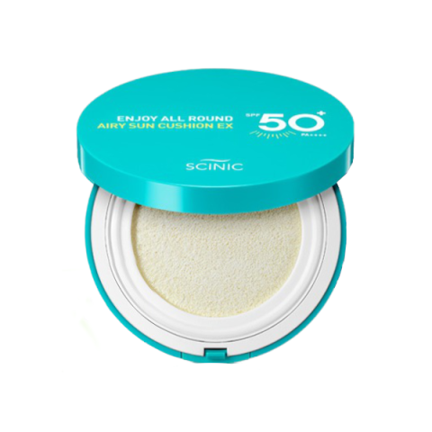 SCINIC - Enjoy All Round Airy Sun Cushion EX SPF50+ PA++++ - 25g SCINIC - Enjoy All Round Airy Sun Cushion EX SPF50+ PA++++ - 25g