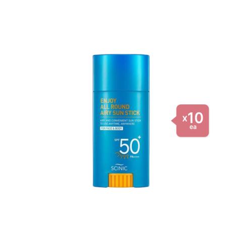 SCINIC Enjoy All Round Airy Sun Stick SPF50+ PA++++ - 25g (10ea) Set