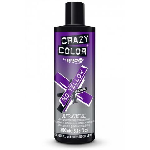 Shampooing anti-jaunissment ultra-violet CRAZY COLOR 250ML Shampooing anti-jaunissment ultra-violet CRAZY COLOR 250ML