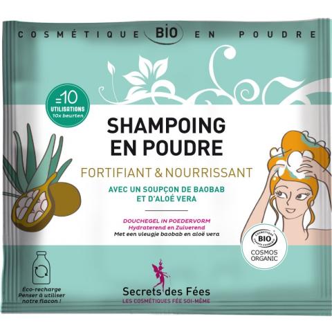 Shampooing en poudre bio Secrets des Fées Shampooing en poudre bio Secrets des Fées