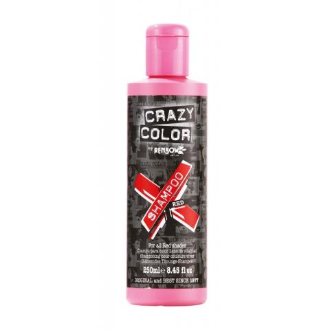 Shampooing re-activant rouge CRAZY COLOR 250ML Shampooing re-activant rouge CRAZY COLOR 250ML