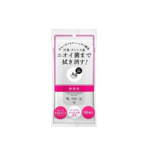 Shiseido - Ag Deo 24 - Clear Shower Sheet - 10pièces - Non Fragrance