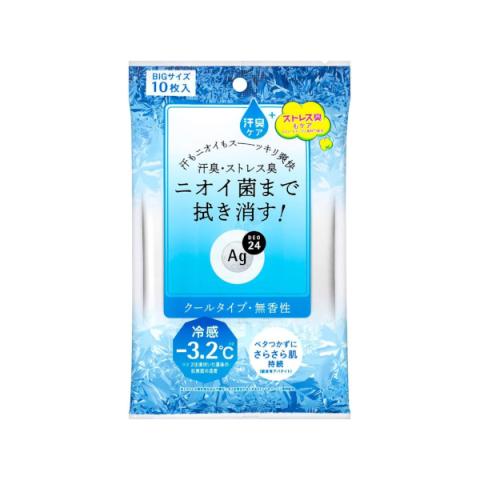 Shiseido - Drap de douche transparent Ag Deo 24 et Cool - 30pcs - Unscented Shiseido - Drap de douche transparent Ag Deo 24 et Cool - 30pcs - Unscented