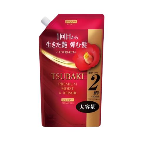 Shiseido - Recharge de shampoing hydratant et réparateur Tsubaki Premium - 600ml Shiseido - Recharge de shampoing hydratant et réparateur Tsubaki Premium - 600ml