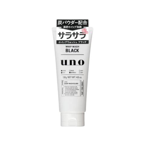 Shiseido - Uno Fouet Laver Noir - 130g Shiseido - Uno Fouet Laver Noir - 130g