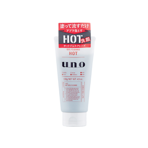 Shiseido - UNO Gel nettoie (chaud) - 130g Shiseido - UNO Gel nettoie (chaud) - 130g