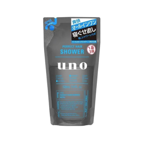 Shiseido - Uno Recharge de douche de cheveux parfaite - 220ml Shiseido - Uno Recharge de douche de cheveux parfaite - 220ml