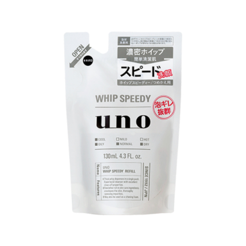 Shiseido - Uno Recharge de nettoyant moussant pour le visage Whip... Shiseido - Uno Recharge de nettoyant moussant pour le visage Whip...