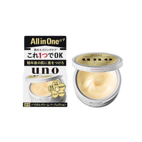 Shiseido - Uno Tout En Un Vital Crème Perfection - 90g Shiseido - Uno Tout En Un Vital Crème Perfection - 90g