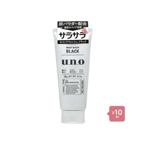 Shiseido - Uno - Whip Wash Black/130g 10pcs Set Shiseido - Uno - Whip Wash Black/130g 10pcs Set