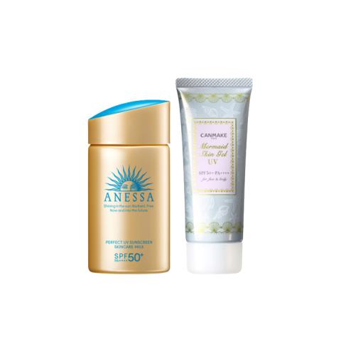 Shiseido X Canmake Meilleur Ensemble De Crème Solaire Shiseido X Canmake Meilleur Ensemble De Crème Solaire