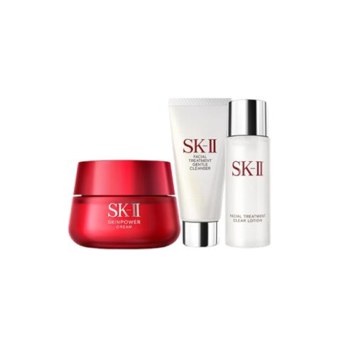 SK-II - Kit d'essai Skin Power Cream - 1Set(50g+20g+30ml)