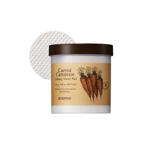 SKINFOOD - Tampon d'eau apaisante carotte carotène - 60pièces SKINFOOD - Tampon d'eau apaisante carotte carotène - 60pièces