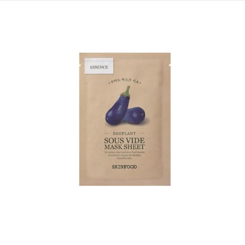SKINFOOD - Sous Vide Mask Sheet Aubergine - 22g SKINFOOD - Sous Vide Mask Sheet Aubergine - 22g