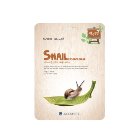 S+Miracle - Masque d'essence d'escargot - 1pièce S+Miracle - Masque d'essence d'escargot - 1pièce