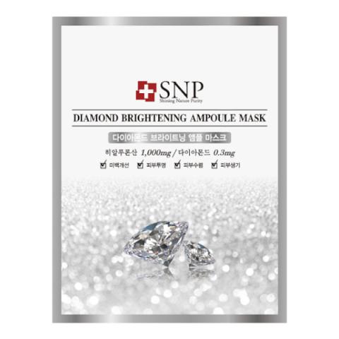 SNP - Masque ampoule éclaircissant diamant - 10pièces
