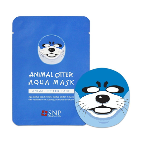 SNP - Masque aqua de loutre animale - 10pièces SNP - Masque aqua de loutre animale - 10pièces