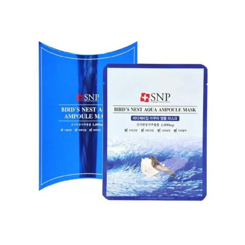 SNP - Nid d'oiseau Aqua, Masque ampoule - 10pièce