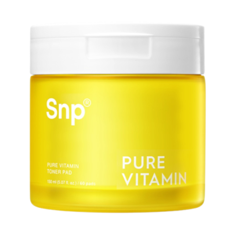 SNP - Pure Vitamin Toner Pad - 60pads SNP - Pure Vitamin Toner Pad - 60pads