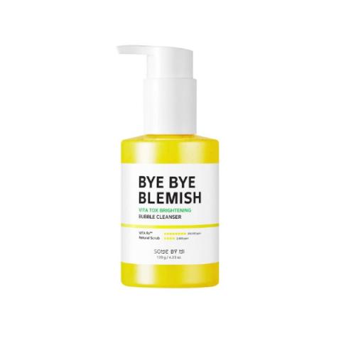 SOME BY MI - BYE BYE BLEMISH VITA TOX BRIGHTENING BUBBLE CLEANSER... SOME BY MI - BYE BYE BLEMISH VITA TOX BRIGHTENING BUBBLE CLEANSER...