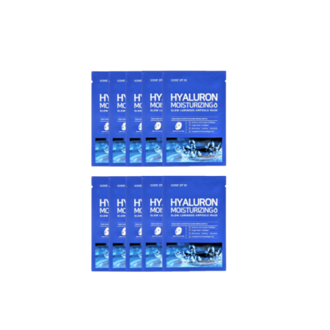 SOME BY MI - Hyaluron Moisturizing Glow Ampoule Lumineuse Masque...