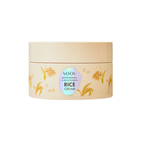 SOQU - Crème de riz hydratante et éclaircissante - 70g