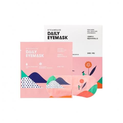 STEAMBASE - Daily Masque pour les yeux - 5pièces - Rose Garden