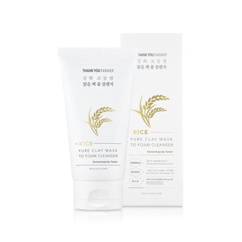 THANK YOU FARMER - Masque de riz à l'argile pure au nettoyant... THANK YOU FARMER - Masque de riz à l'argile pure au nettoyant...