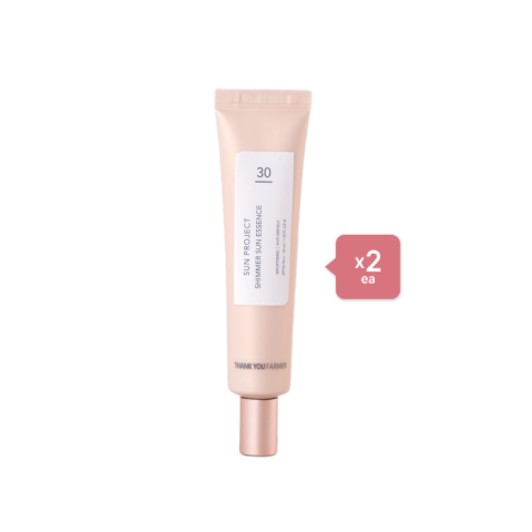 THANK YOU FARMER - Sun Project Shimmer Sun Essence - 40ml (2ea) Set THANK YOU FARMER - Sun Project Shimmer Sun Essence - 40ml (2ea) Set