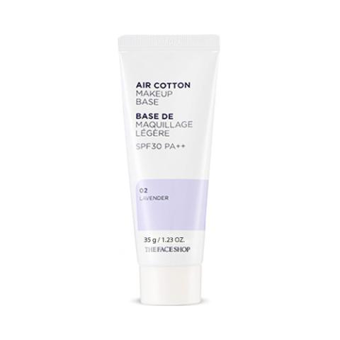 THE FACE SHOP - air coton, Base du maquillage - Lavender