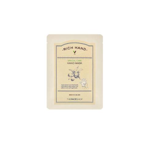 THE FACE SHOP - Masque pour les mains Rich Hand V Special Care - 16g THE FACE SHOP - Masque pour les mains Rich Hand V Special Care - 16g