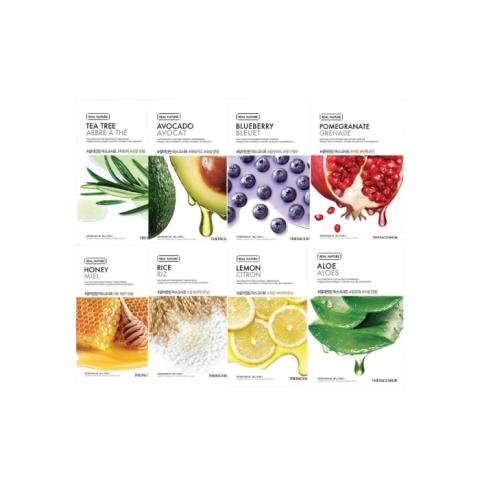 THE FACE SHOP Real Nature Face Mask Buffet Set THE FACE SHOP Real Nature Face Mask Buffet Set