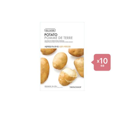 THE FACE SHOP - Real Nature Face Mask - Potato - 1pc (10ea) Set THE FACE SHOP - Real Nature Face Mask - Potato - 1pc (10ea) Set