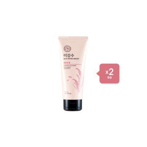 THE FACE SHOP Rice Water Bright Foaming Cleanser - 150ml (2ea) Set