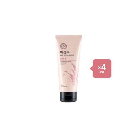 THE FACE SHOP Rice Water Bright Foaming Cleanser - 300ml (4ea) Set THE FACE SHOP Rice Water Bright Foaming Cleanser - 300ml (4ea) Set