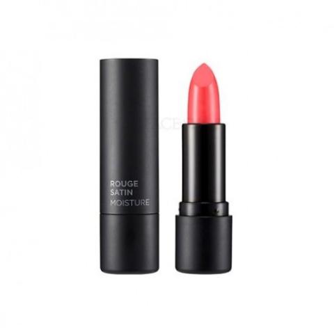 The Face Shop - Rouge Satin Humidité - No.CR02 Kiss The Coral