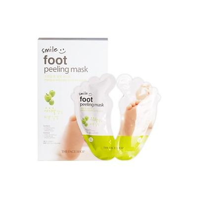 THE FACE SHOP - Sourire paquet Masque exfoliant pour pied - 2pièce THE FACE SHOP - Sourire paquet Masque exfoliant pour pied - 2pièce
