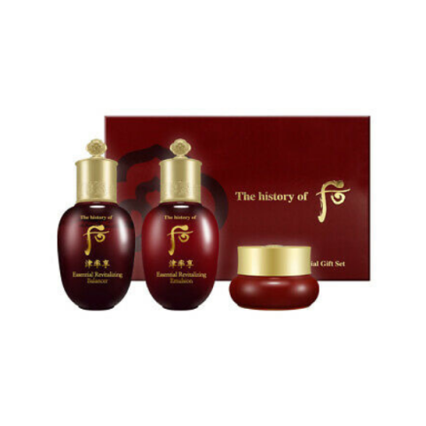 The History of Whoo - Jinyulhyang Coffret cadeau spécial - 3pièces