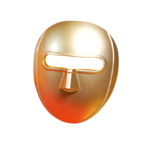 The Red Lip - Masque Derma LED 3 - 1set - Shiny Gold The Red Lip - Masque Derma LED 3 - 1set - Shiny Gold