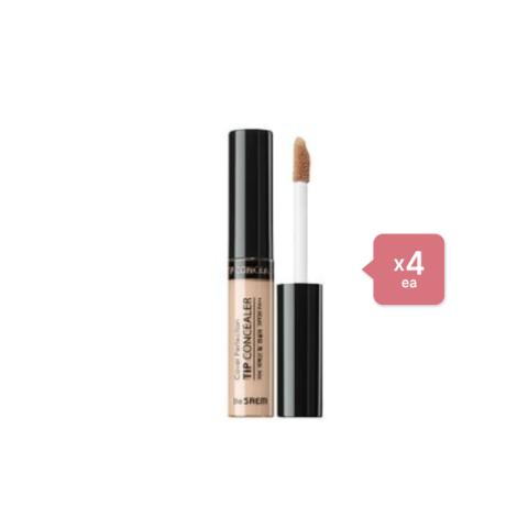 The Saem Cover Perfection Tip Concealer - 1.75 Middle Beige (4ea) Set The Saem Cover Perfection Tip Concealer - 1.75 Middle Beige (4ea) Set
