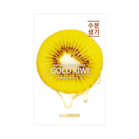 The Saem - Feuille de masque naturel - Gold Kiwi - 1pièce The Saem - Feuille de masque naturel - Gold Kiwi - 1pièce