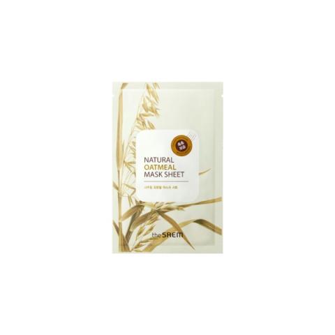 The Saem - Feuille de masque naturel - Oatmeal - 1pièce The Saem - Feuille de masque naturel - Oatmeal - 1pièce