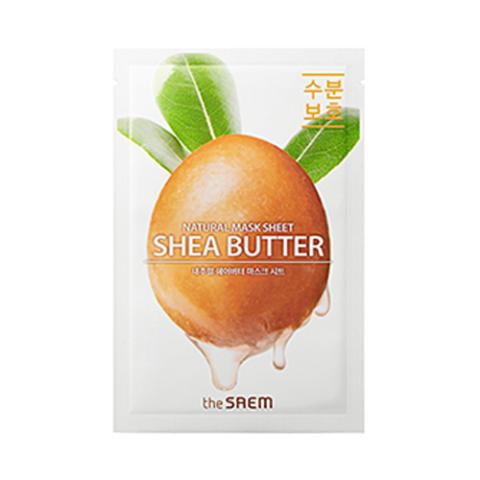The Saem - Feuille de masque naturel - Shea Butter - 1pièce The Saem - Feuille de masque naturel - Shea Butter - 1pièce