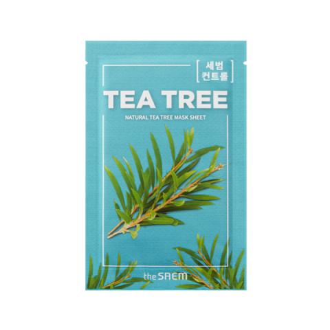 The Saem - Feuille de masque naturel - Tea Tree - 1pièce The Saem - Feuille de masque naturel - Tea Tree - 1pièce