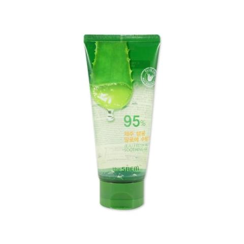 The Saem - Gel apaisant à l'aloès frais de Jeju - 120 ml The Saem - Gel apaisant à l'aloès frais de Jeju - 120 ml