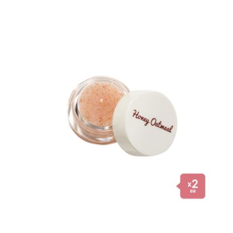 The Saem - Honey Oatmeal Lip Scrub - 7ml (2ea) Set The Saem - Honey Oatmeal Lip Scrub - 7ml (2ea) Set