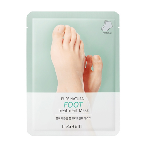 The Saem - Masque de traitement des pieds Pure Natural - 1pièce The Saem - Masque de traitement des pieds Pure Natural - 1pièce