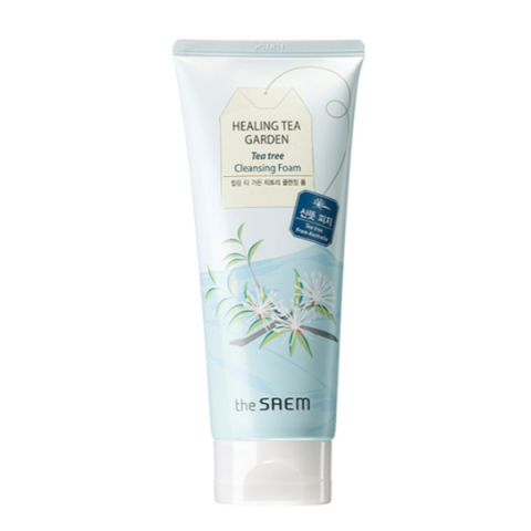 The Saem - Mousse nettoyante Healing Tea Garden - Tea Tree - 150ml The Saem - Mousse nettoyante Healing Tea Garden - Tea Tree - 150ml