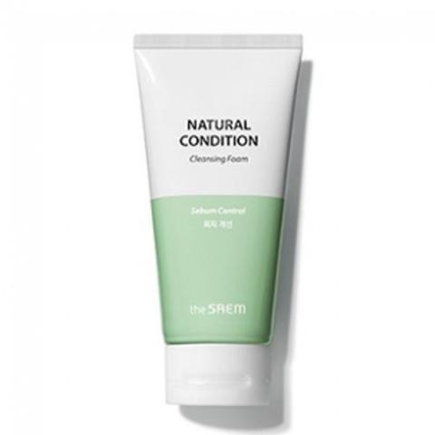 The Saem - Mousse nettoyante Natural Condition - Sebum Control - 150ml